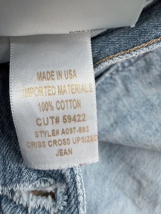 AGOLDE Criss Cross Upsized Jean - Picture 8 of 11